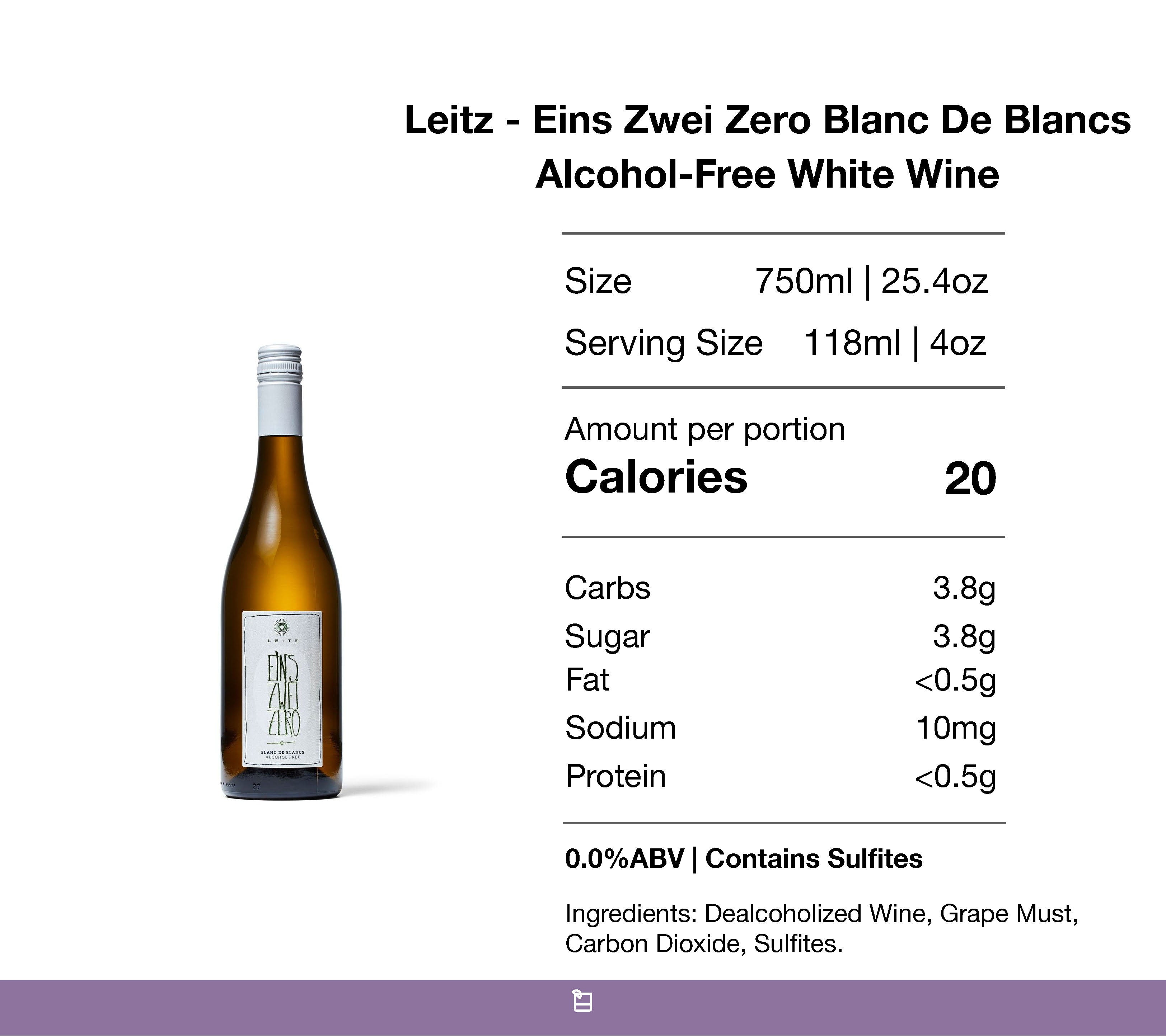 Leitz Eins Zwei Blanc Wine