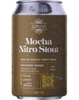 Grüvi - Mocha Nitro Stout - Non-Alcoholic Beer (6 Pack)